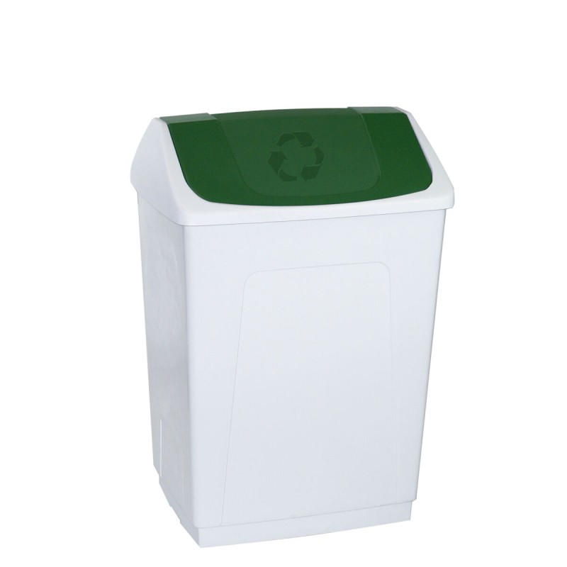 Cestino Denox Bianco Verde 55 L Cestino Denox Bianco Verde 55 L