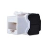 Connettore RJ45 Categoria 6 UTP Digitus DN-93606 Nero Bianco