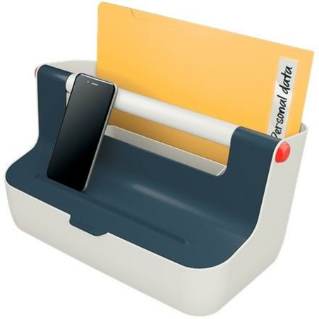 Scatole Portaoggetti Leitz Cosy Grigio ABS 21,4 x 19,6 x 36,7 cm Maniglia per il trasporto