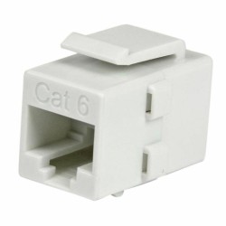 Adattatore RJ45 Startech C6KEYCOUPLWH RJ45 Bianco