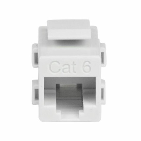 Adattatore RJ45 Startech C6KEYCOUPLWH RJ45 Bianco