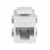 Adattatore RJ45 Startech C6KEYCOUPLWH RJ45 Bianco