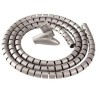 Raccogli Cavi Fellowes CableZip Argentato 200 mm 2 mm