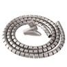 Raccogli Cavi Fellowes CableZip Argentato 200 mm 2 mm