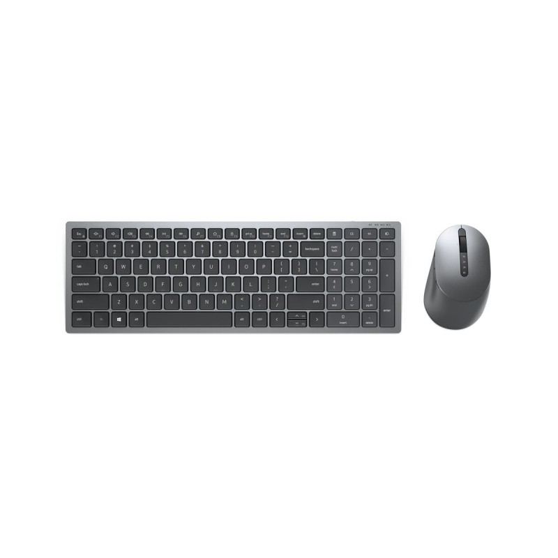 Tastiera e Mouse Dell KM7120W-GY-SPN Qwerty in Spagnolo Tastiera e Mouse Dell KM7120W-GY-SPN Qwerty in Spagnolo