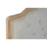 Testiera del Letto DKD Home Decor Grigio Legno d'albero della gomma 160 x 10 x 120 cm