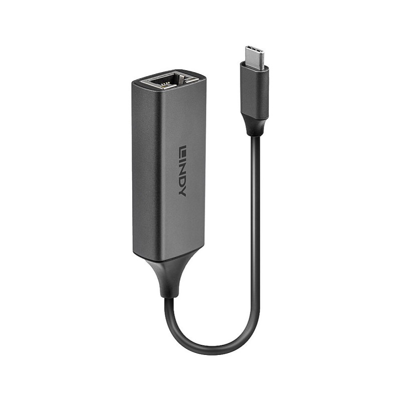 Adattatore USB C con Rete RJ45 LINDY 43299 Adattatore USB C con Rete RJ45 LINDY 43299