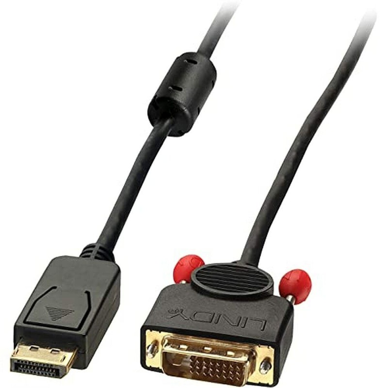 Adattatore DisplayPort a DVI LINDY 41489 Nero Adattatore DisplayPort a DVI LINDY 41489 Nero