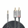 Cavo Audio Jack (3,5 mm) con 2 RCA LINDY 35333