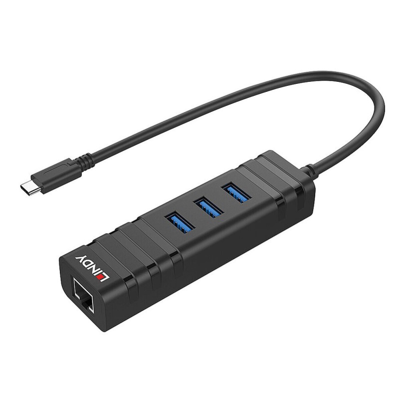 Hub USB LINDY 43249 Nero Hub USB LINDY 43249 Nero