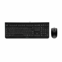 Tastiera e Mouse Cherry JD-0800ES-2 Nero Qwerty in Spagnolo