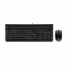 Tastiera e Mouse Cherry JD-0800ES-2 Nero Qwerty in Spagnolo