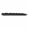 Tastiera e Mouse Cherry JD-0800ES-2 Nero Qwerty in Spagnolo