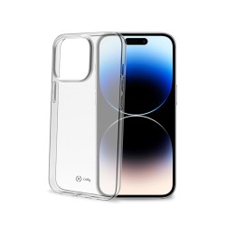 Custodia per Cellulare Celly iPhone 14 Pro Nero Trasparente