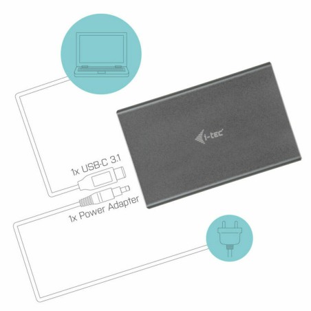 Involucro per Hard Disk i-Tec CAMYSAFEDUALM2