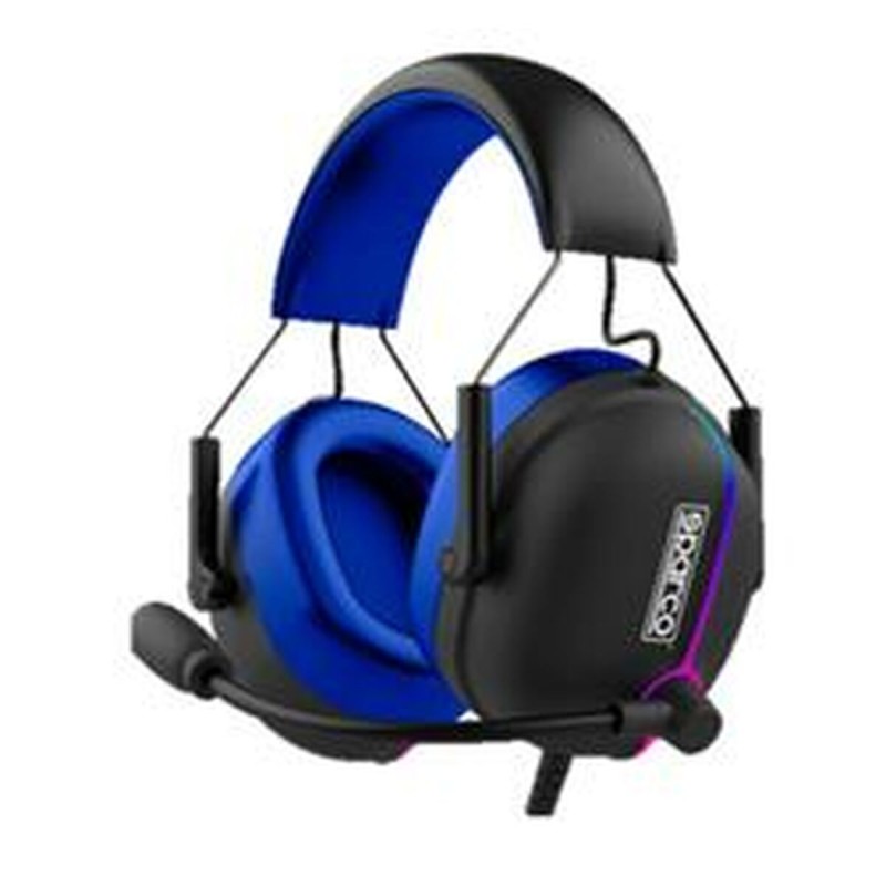 Auricolari con Microfono Sparco Nero Auricolari con Microfono Sparco Nero