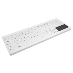 Tastiera Wireless Cherry AK-C7412F-GUS-W Bianco Qwerty in Spagnolo