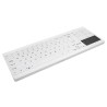 Tastiera Wireless Cherry AK-C7412F-GUS-W Bianco Qwerty in Spagnolo