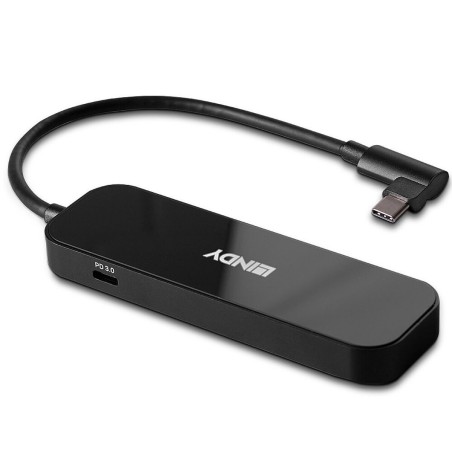 Hub USB LINDY Multicolore
