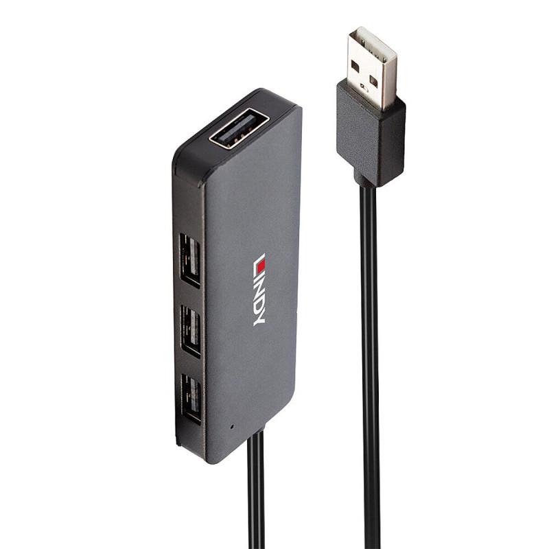 Hub USB LINDY 42986 Nero Hub USB LINDY 42986 Nero