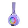 Altoparlante Bluetooth Portatile Celly LIGHTBEATVL Viola