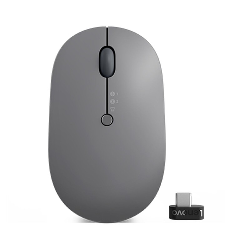 Mouse Lenovo GO WIRELESS Grigio Mouse Lenovo GO WIRELESS Grigio