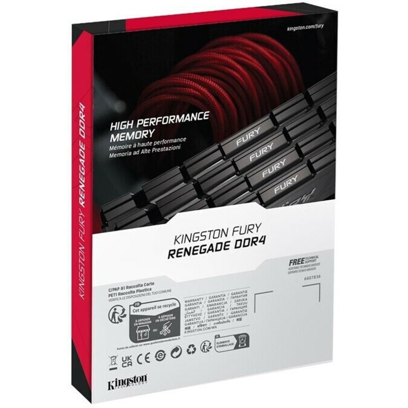 Memoria RAM Kingston KF440C19RB12/16 16 GB DDR4 CL19 Memoria RAM Kingston KF440C19RB12/16 16 GB DDR4 CL19