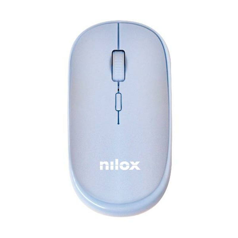 Mouse Nilox NXMOWICLRLBL01 Azzurro Mouse Nilox NXMOWICLRLBL01 Azzurro