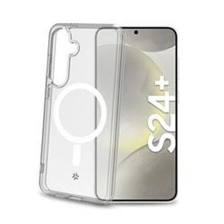 Custodia per Cellulare Celly GELSKINMAG1066 Bianco Trasparente Galaxy S24 Plus