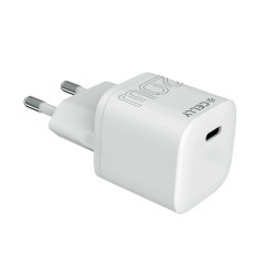 Caricabatterie da Parete Celly UCTC1USBC20WWH Bianco 20 W