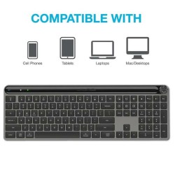 Tastiera Wireless JLab IEUESKEPICKEYRBLK4