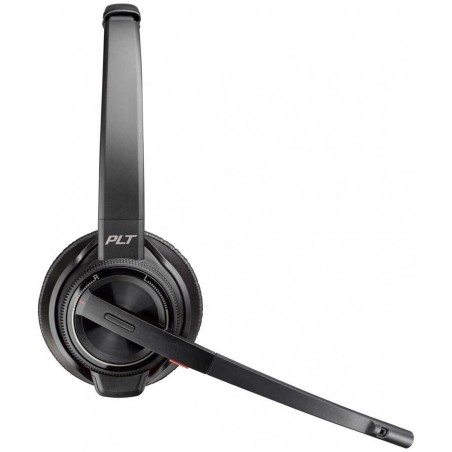 Auricolari con Microfono Plantronics W8220-M Nero