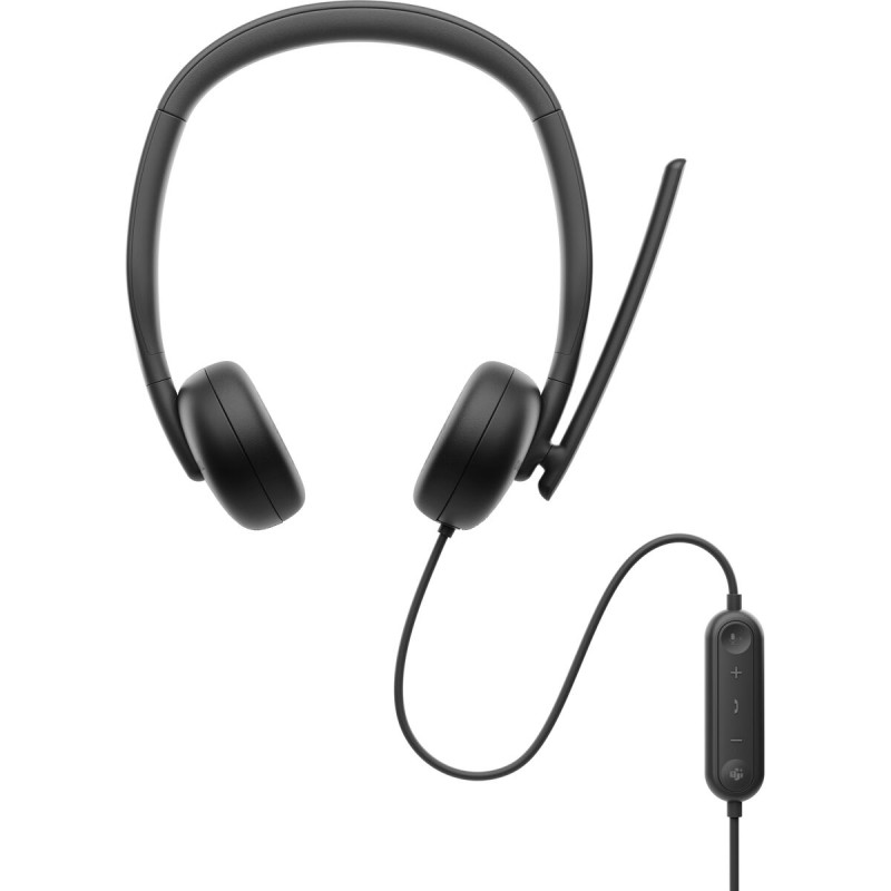 Auricolari con Microfono Dell WH3024-DWW Nero Auricolari con Microfono Dell WH3024-DWW Nero