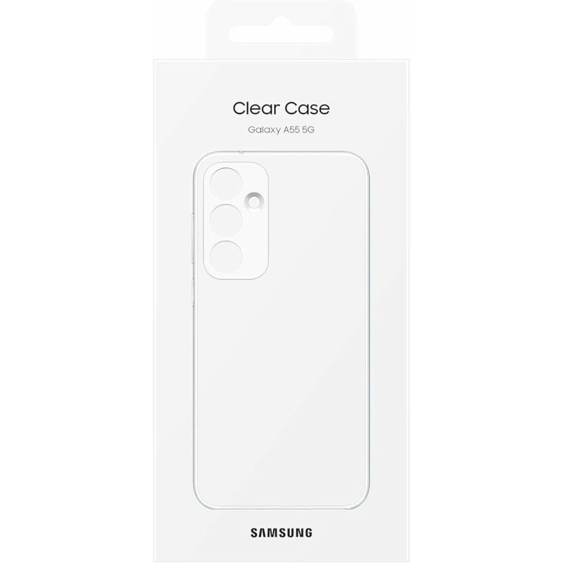 Custodia per Cellulare Samsung EF-QA556CTEGWW Trasparente Galaxy A55 Custodia per Cellulare Samsung EF-QA556CTEGWW Trasparente Galaxy A55