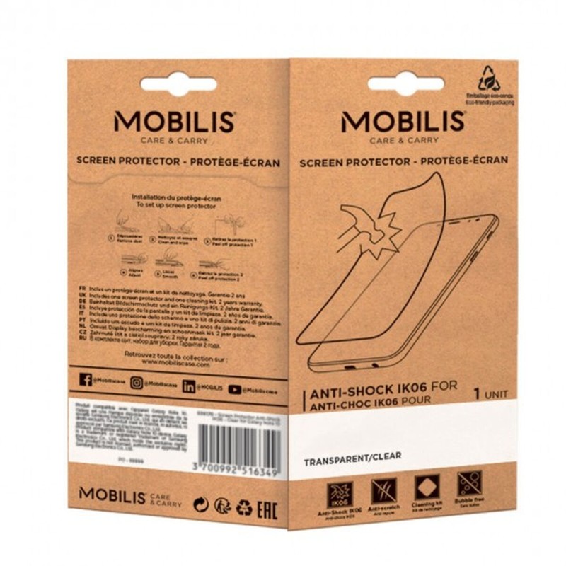 Protettore Schermo per Cellulare Mobilis 036271 Protettore Schermo per Cellulare Mobilis 036271