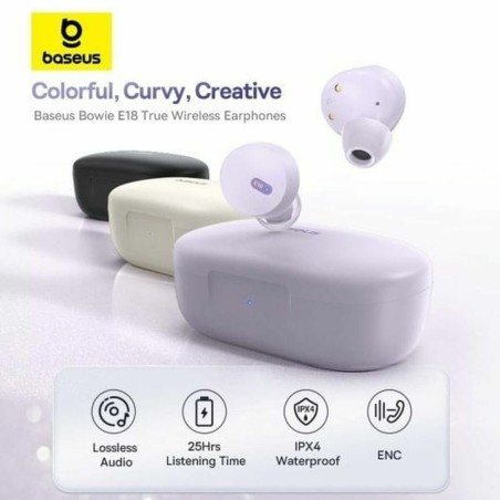 Auricolari Bluetooth Baseus E18
