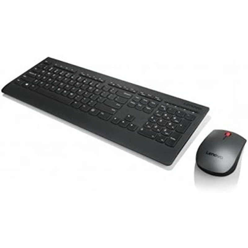 Tastiera e Mouse Wireless Lenovo 4X30H56823 Qwerty in Spagnolo Tastiera e Mouse Wireless Lenovo 4X30H56823 Qwerty in Spagnolo