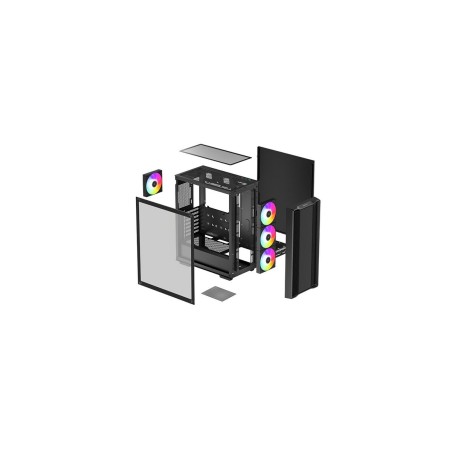 Case computer desktop ATX DEEPCOOL R-CC560-BKTAA4-G-2