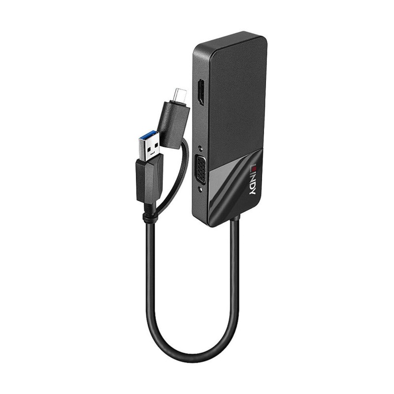Hub USB LINDY 43354 Nero Hub USB LINDY 43354 Nero