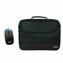 Valigetta per Portatile e Mouse Nilox NXMOS5156BK 15,6"