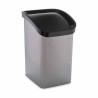 Cestino Berilo D093-2 Grigio scuro Plastica 23 L Oscillante (6 Unità)