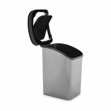 Cestino Berilo D093-2 Grigio scuro Plastica 23 L Oscillante (6 Unità)