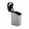 Cestino Berilo D093-2 Grigio scuro Plastica 23 L Oscillante (6 Unità)