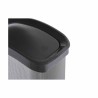 Cestino Berilo D093-2 Grigio scuro Plastica 23 L Oscillante (6 Unità)