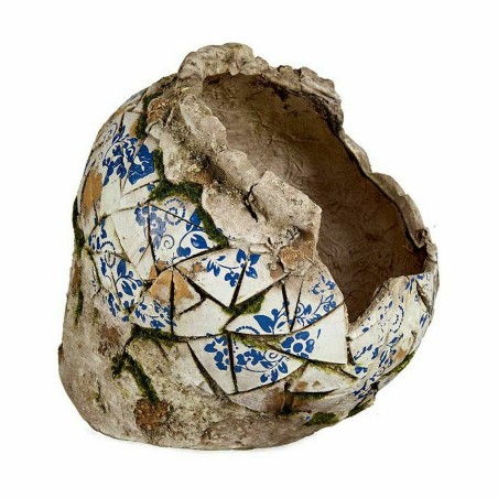 Statua Decorativa da Giardino Ibergarden ZD19025 Poliresina Vaso 29 x 27 x 30 cm (2 Unità)