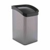 Cestino Berilo D085-2 Grigio scuro Plastica 12 L Oscillante (6 Unità)