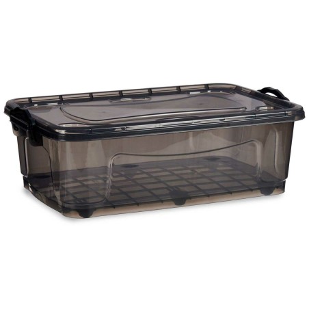 Scatola con Ruote per Organizzare Kipit TP483-2 TP483-2 Antracite Plastica 30 L 40 x 20,5 x 63 cm (6 Unità)