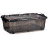 Scatola con Ruote per Organizzare Kipit TP483-2 TP483-2 Antracite Plastica 30 L 40 x 20,5 x 63 cm (6 Unità)