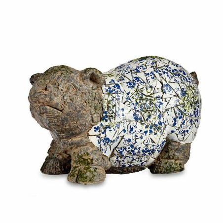 Statua Decorativa da Giardino Ibergarden ZD18061 Poliresina Maiale 20,5 x 26 x 47 cm (2 Unità)