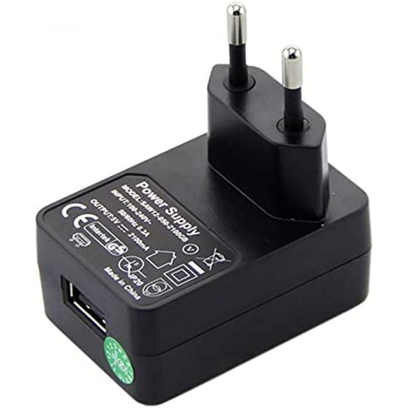 Caricabatterie da Parete Zebra PWR-WUA5V12W0EU Nero Caricabatterie da Parete Zebra PWR-WUA5V12W0EU Nero
